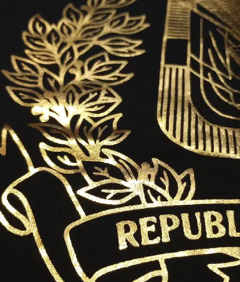 Gold Foil Printing